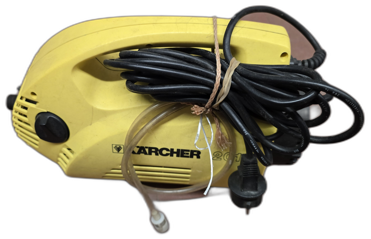 KARCHER 201 -ilmapuhallin tai kompressori Naisella ollut