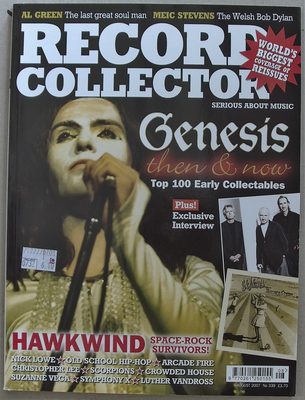 RECORD COLLECTOR AUGUST 2007