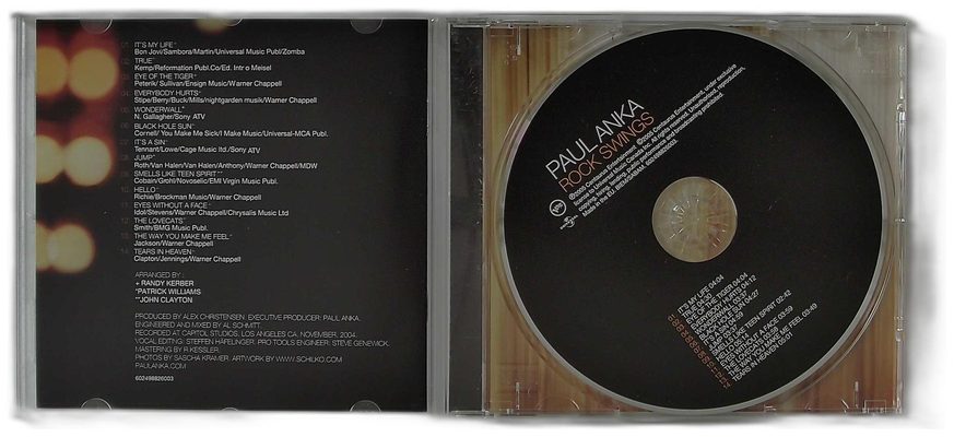PAUL ANKA  -ROCK SWINGS