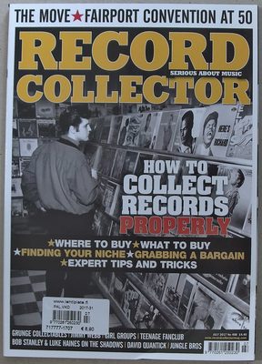 RECORD COLLECTOR JULY 2017 no 468