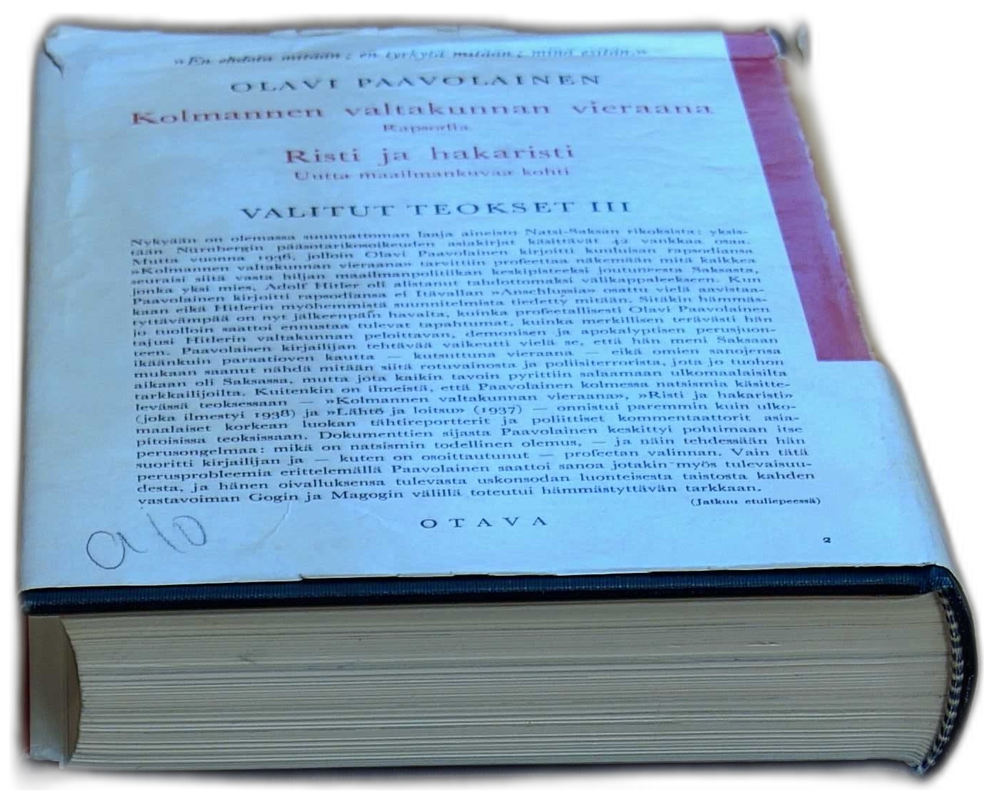 Kuva ilmoituksesta