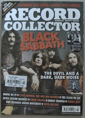 RECORD COLLECTOR MARCH 2013 nr. 412