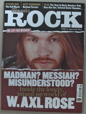 CLASSIC ROCK JANUARY 2002