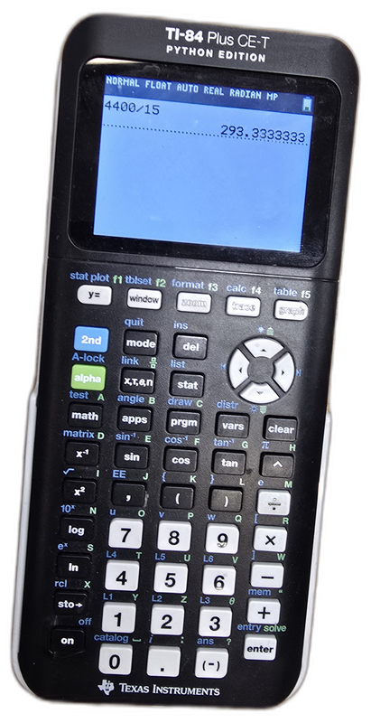 Texas Instruments TI-84 Plus GE-T Python Edition -laskutin