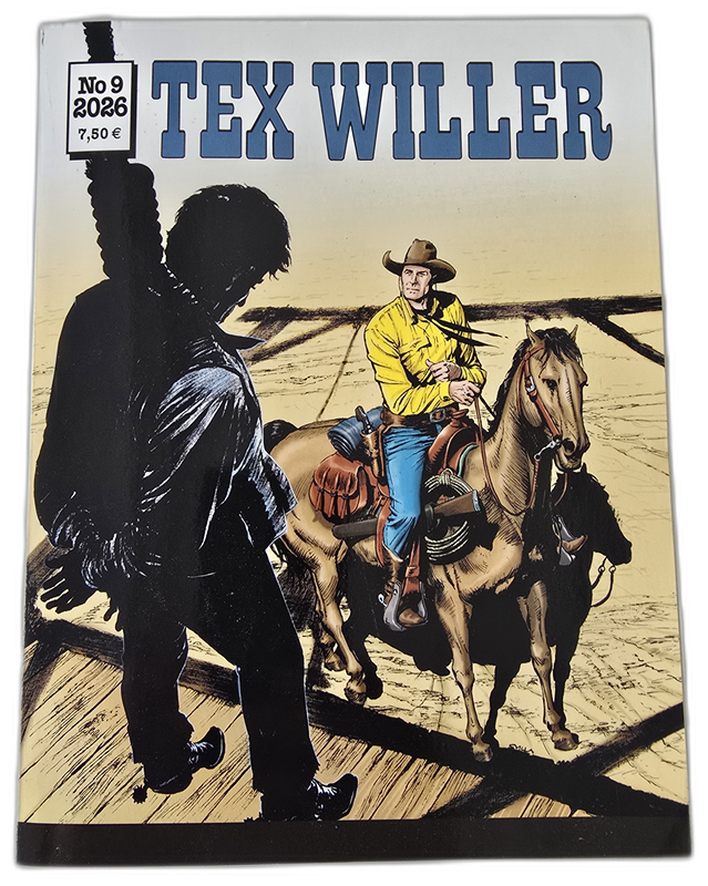 Tex Willer -sarjakuvalehti nro 9 2026