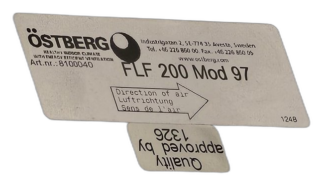 FLF 200 ilmansuodatin